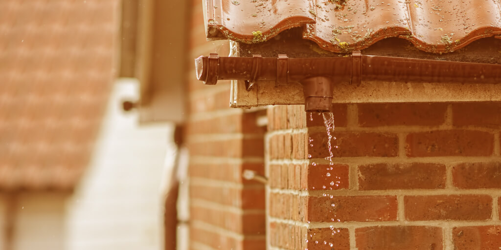 How to fix leaking gutters.